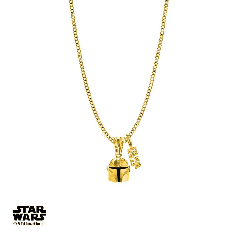 Mister - Star Wars™ Mando Necklace - 7 CHAIN LENGTHS - 3 COLORS -