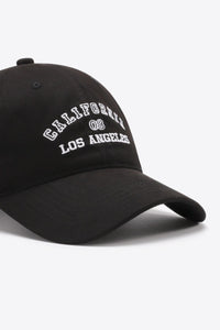 Thumbnail for CALIFORNIA LOS ANGELES Adjustable Baseball Cap - T - 6 COLORS -