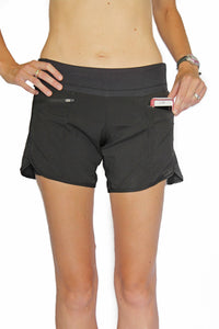 Thumbnail for Belcorva - Runner's Dream 5 Pocket Short - Black - RESTOCKED! - 1 COLOR -