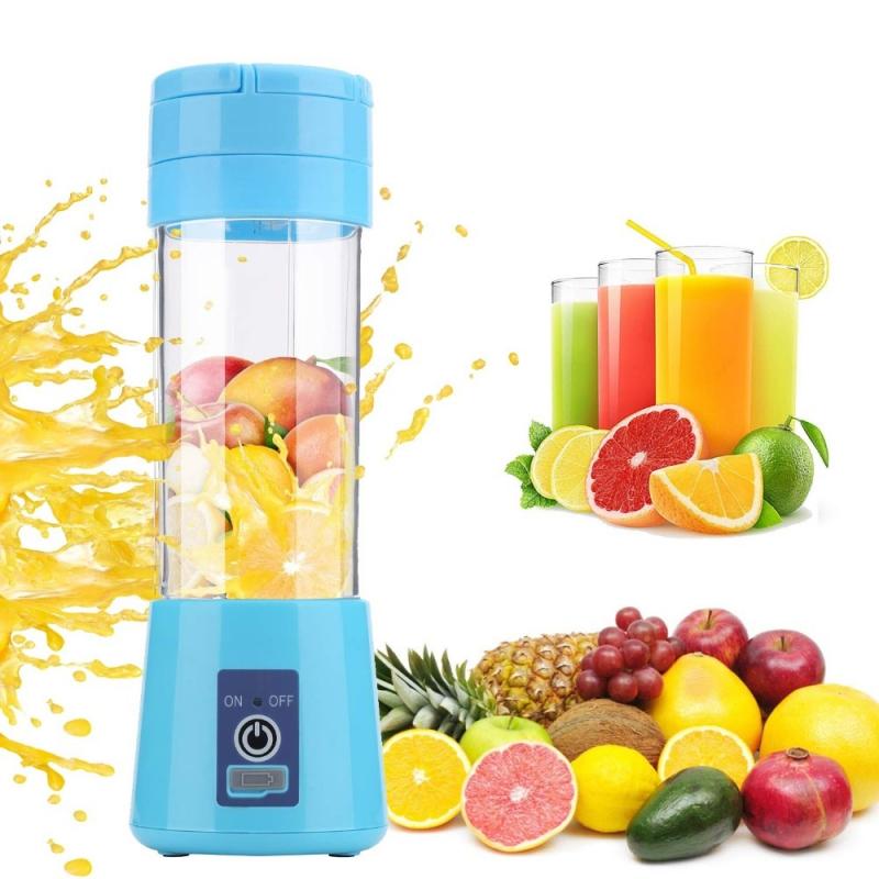 Personal Blender With 2000mAh USB Rechargeable Battery Electric Blender Portable Blender - 4 COLORS -