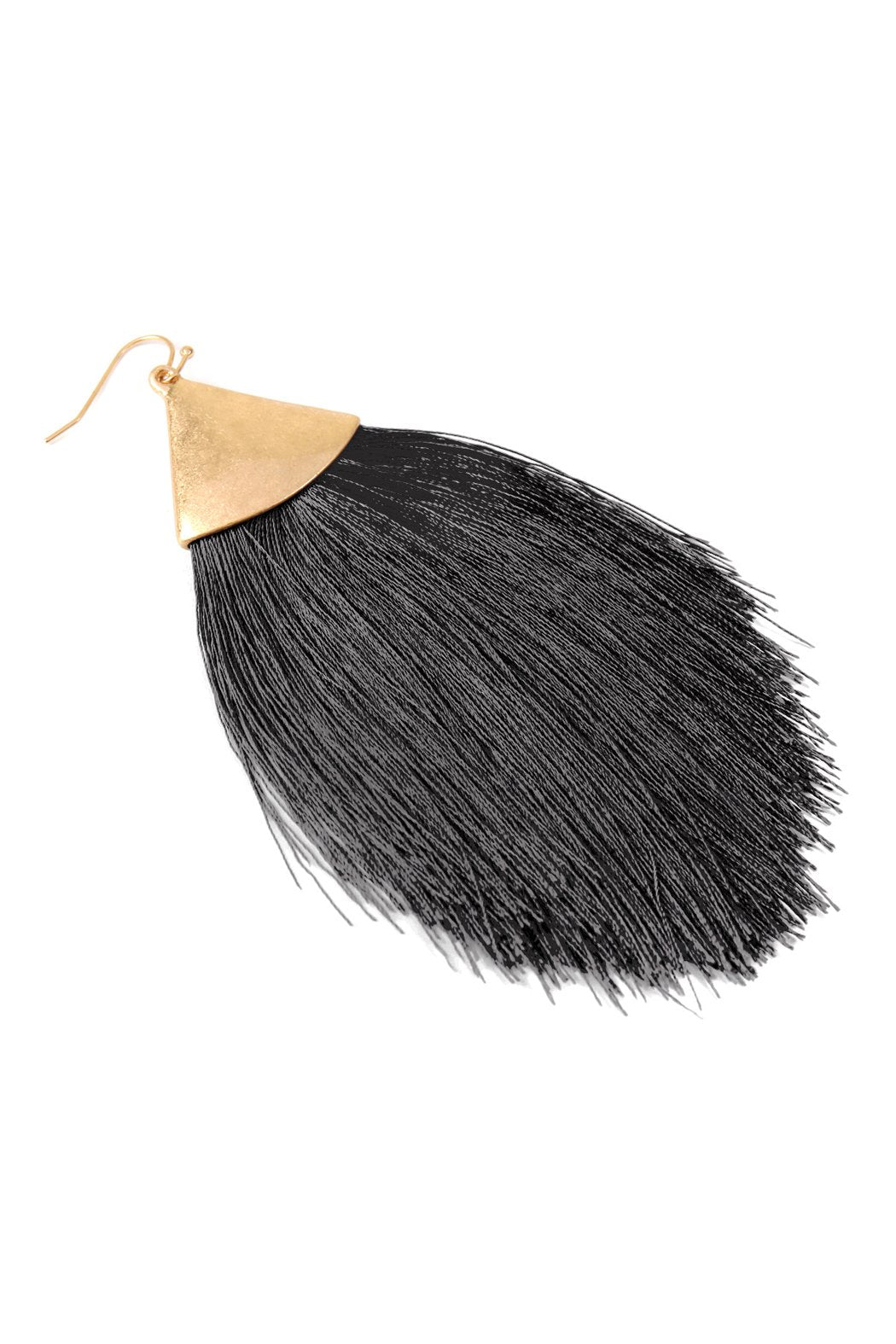 Oversized Tassel Drop Earrings - 18 COLORS -