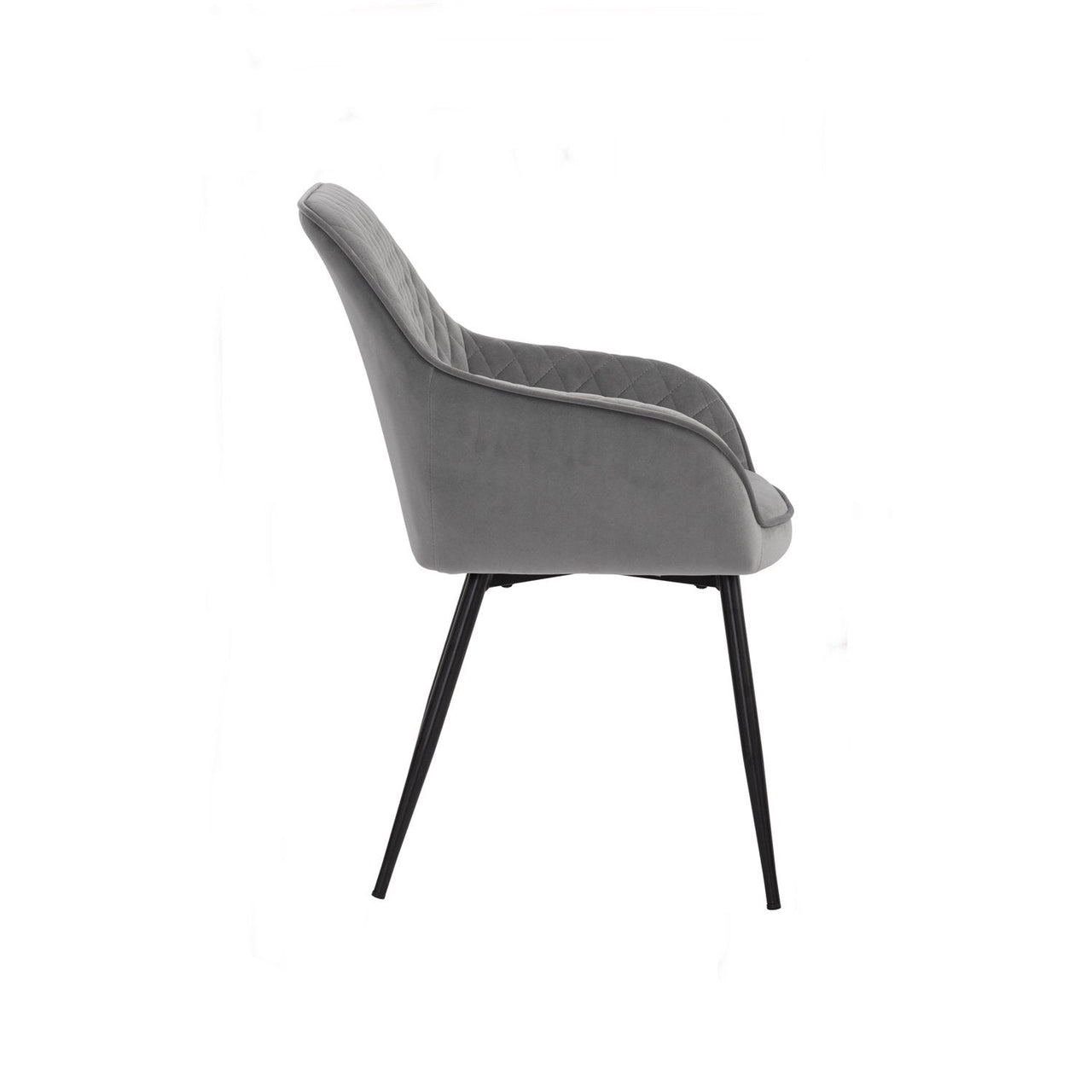 GFURN - Hakon Dining Chair - Grey Velvet -