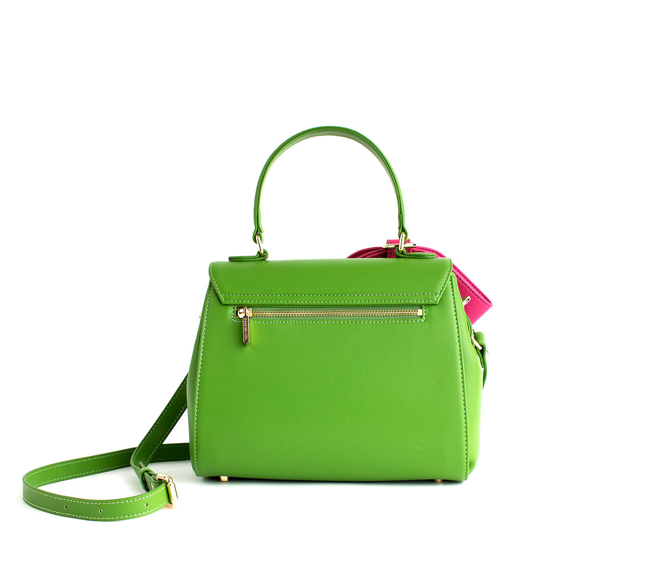 GUNAS NEW YORK - Cottontail - Neon Green Vegan Leather Bag - 1 COLOR -