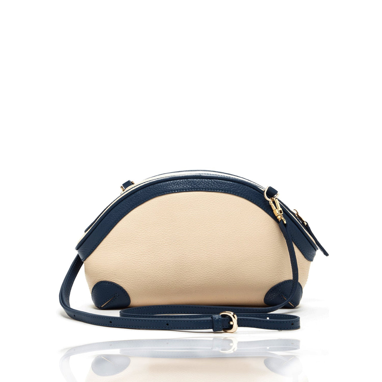 Coco Ivory Leather Crossbody Bag -