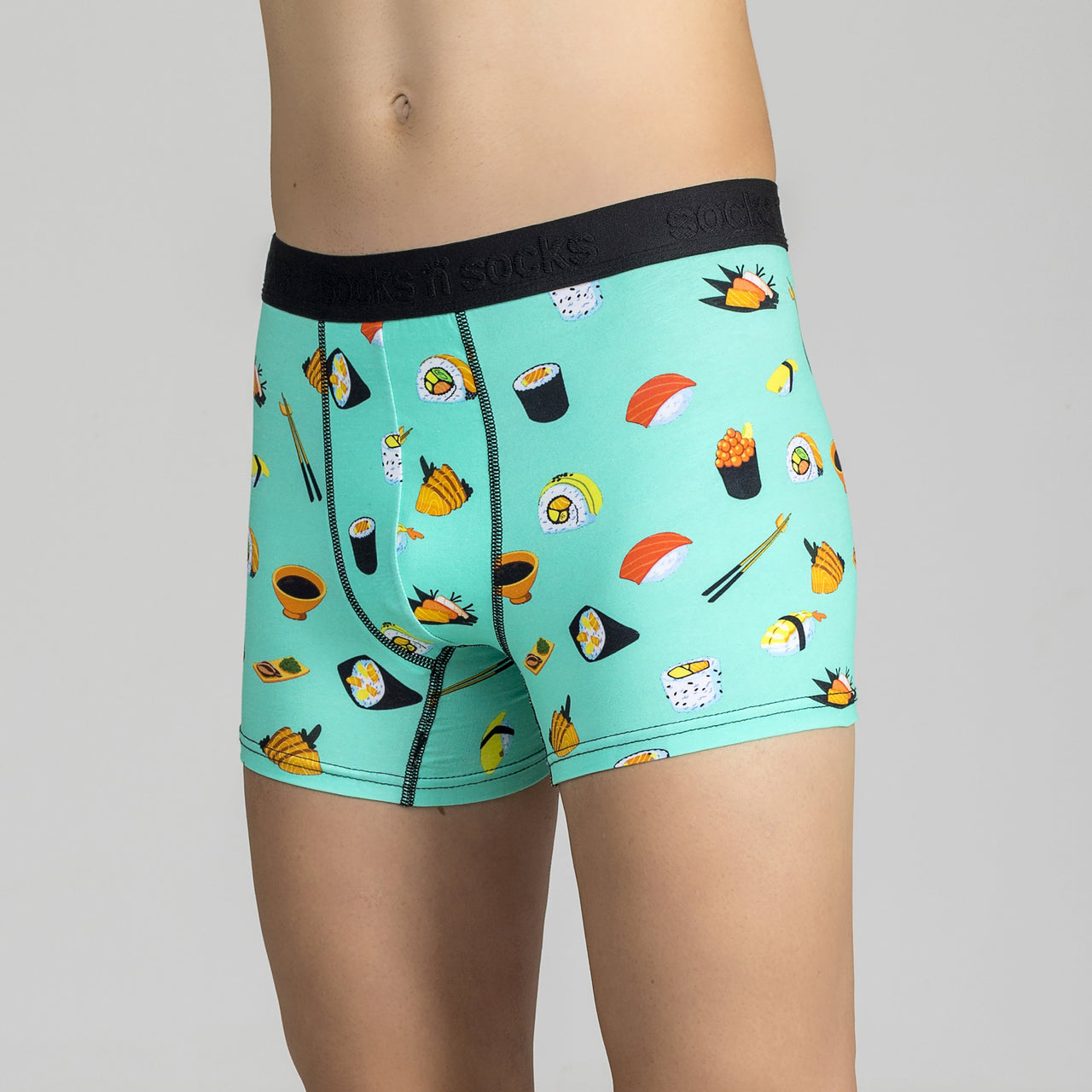 Men's Sushi Time Boxer Brief - 1 COLOR -