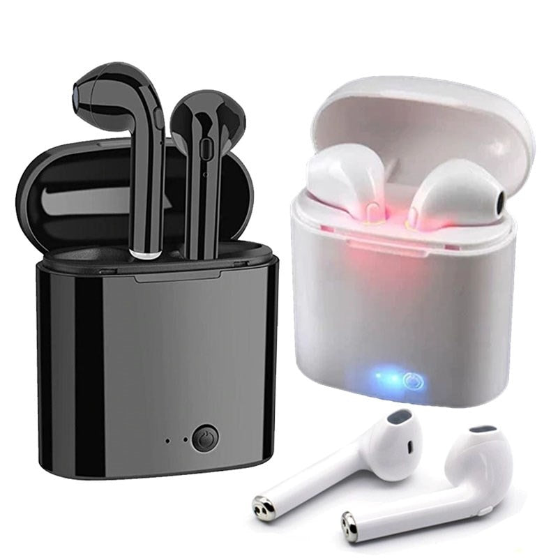 I7s Tws Wireless Headphones - Bluetooth 5.0 Earphones Sport Earbuds Headset With Mic Charging Box Headphones for All Smartphones - [26 DAY DELIVERY] - 2 COLORS -