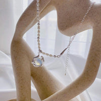 Thumbnail for Freshwater Pearl & Moonstone Necklace