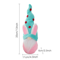 Thumbnail for New Easter Gnome Rabbits - Handmade Reusable Home Decoration - Spring Bunny Ornaments - [14-20 DAY DELIVERY] - MULTIPLE TYPES & COLORS - CHECK US OUT! -