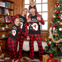 Thumbnail for MERRY CHRISTMAS Graphic Top and Plaid Pants Set - T - SOLD BY SIZE / 2 PCS. - 4 SIZES -