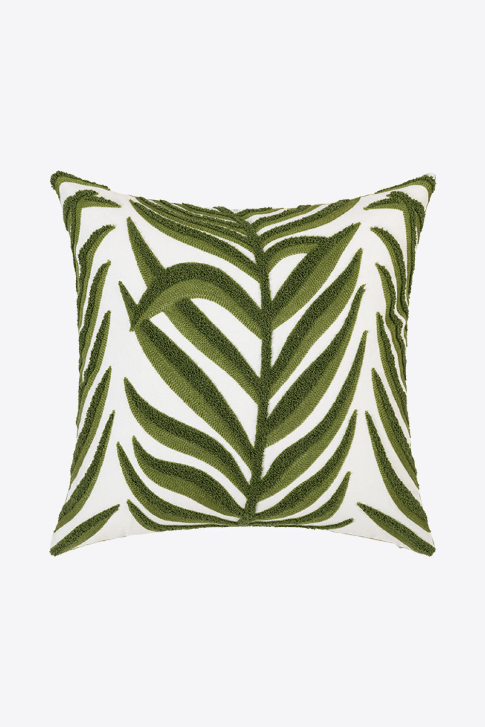 Embroidered Square Decorative Throw Pillow Case - T - 4 DESIGNS -