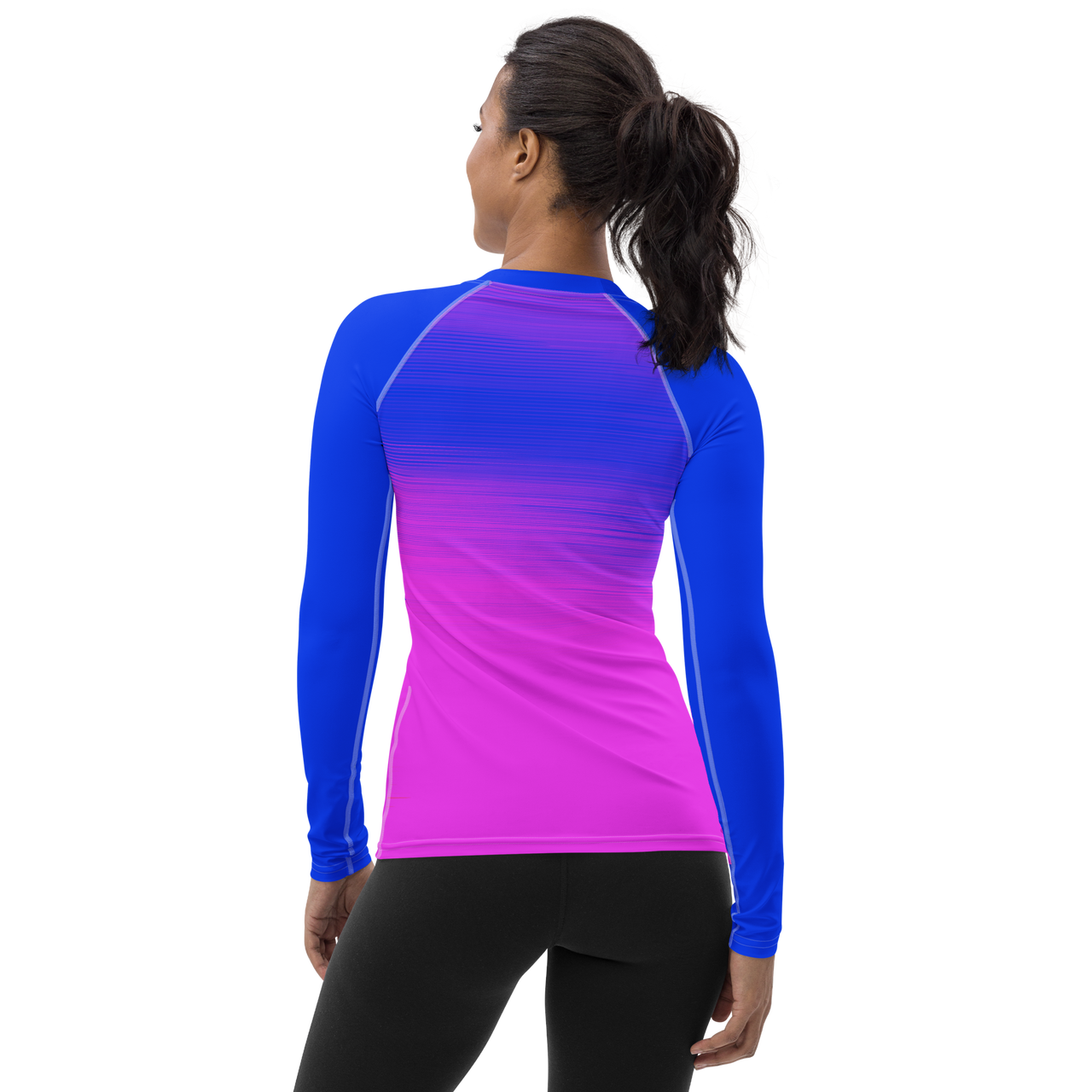 FYC - Women's Summer Eclipse Long Sleeve All Weather UPF 50 Rash Guard - 1 COLOR -