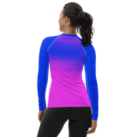 Thumbnail for FYC - Women's Summer Eclipse Long Sleeve All Weather UPF 50 Rash Guard - 1 COLOR -