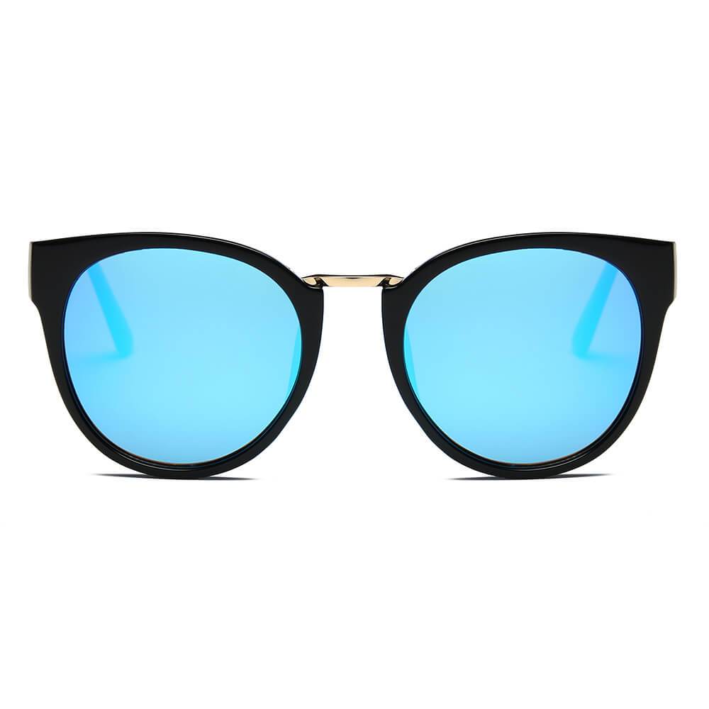 Bilbao | S1014 - Women Round Cat Eye Sunglasses Circle - 5 COLORS -