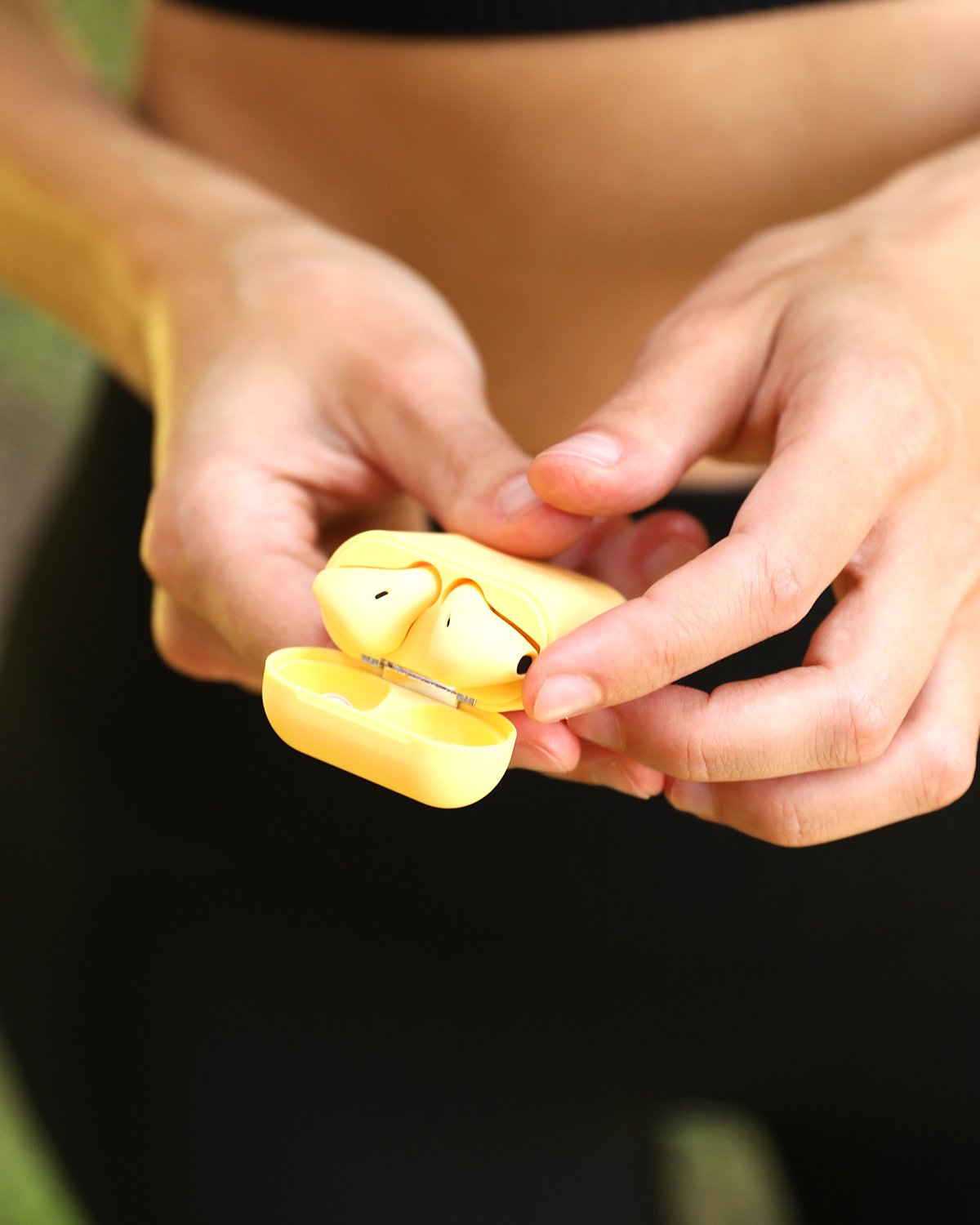 Macaron Earbuds - Yellow -