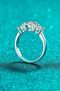 Thumbnail for Stylish 925 Sterling Silver Moissanite Ring