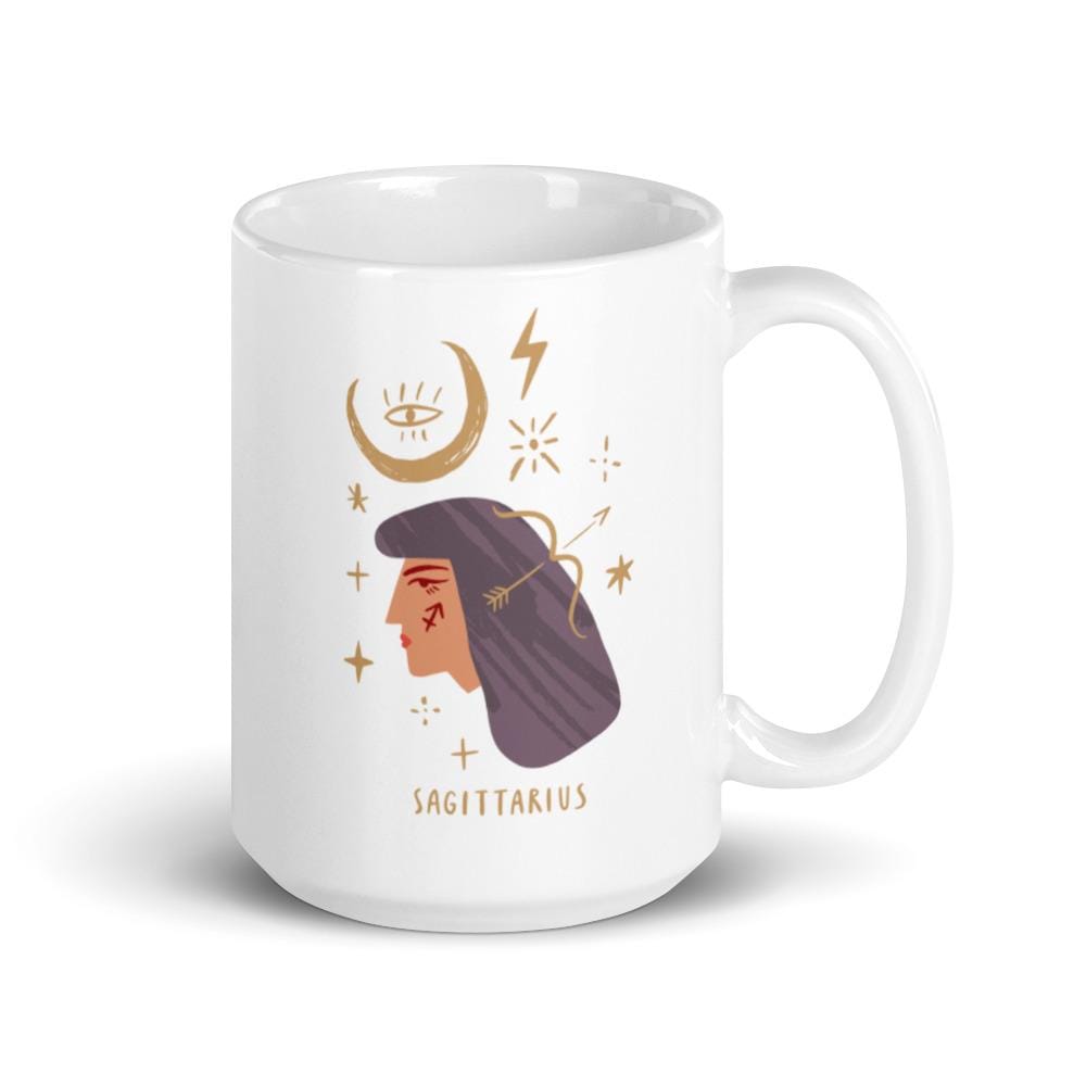 Sagittarius Zodiac Girl Coffee Mug -