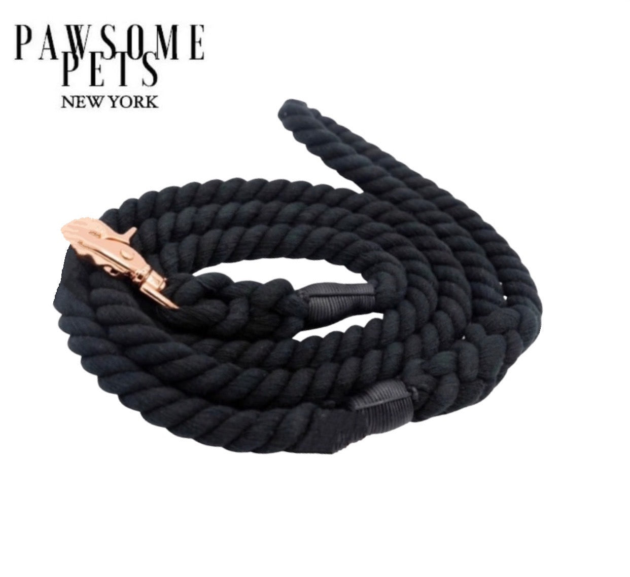 Rope Leash - Noir -