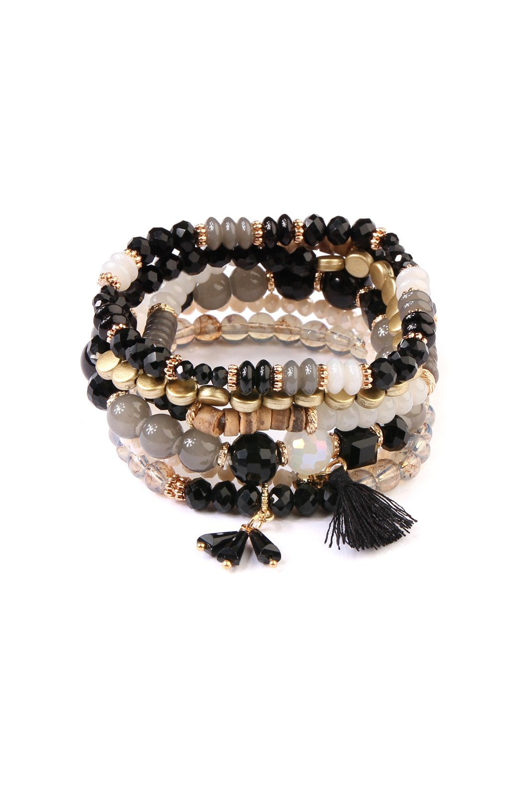 Beads Stack Bracelet - 5 COLORS