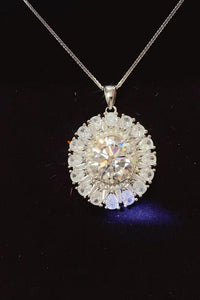 Thumbnail for 5 Carat Moissanite 925 Sterling Silver Necklace