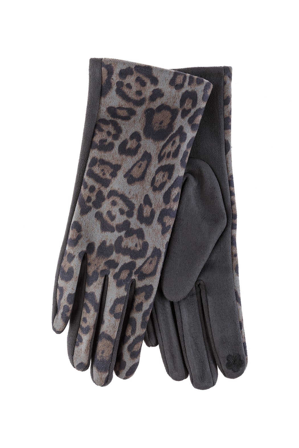 Riah Fashion - Smart Touch Leopard Gloves - 4 COLORS -