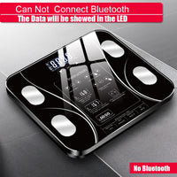 Thumbnail for BMI Scale - Digital Weight MI Scale - BLUETOOTH - Compatible Floor LCD Display - Body Index - Electronic Smart Scale - [23 DAY DELIVERY] - 2 COLORS - BLUETOOTH OPTION -