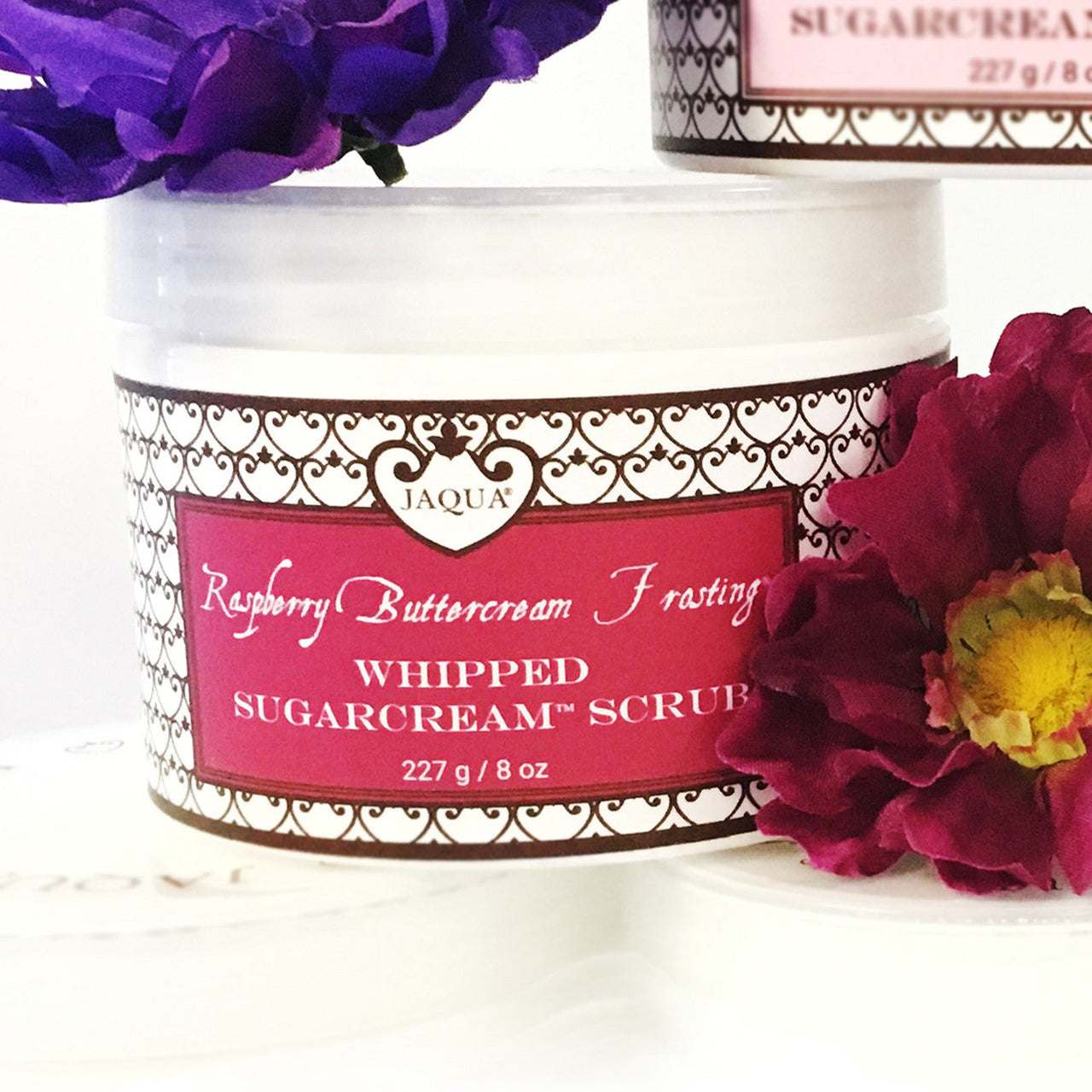 JAQUA - Raspberry Buttercream Frosting Whipped Sugar Scrub -