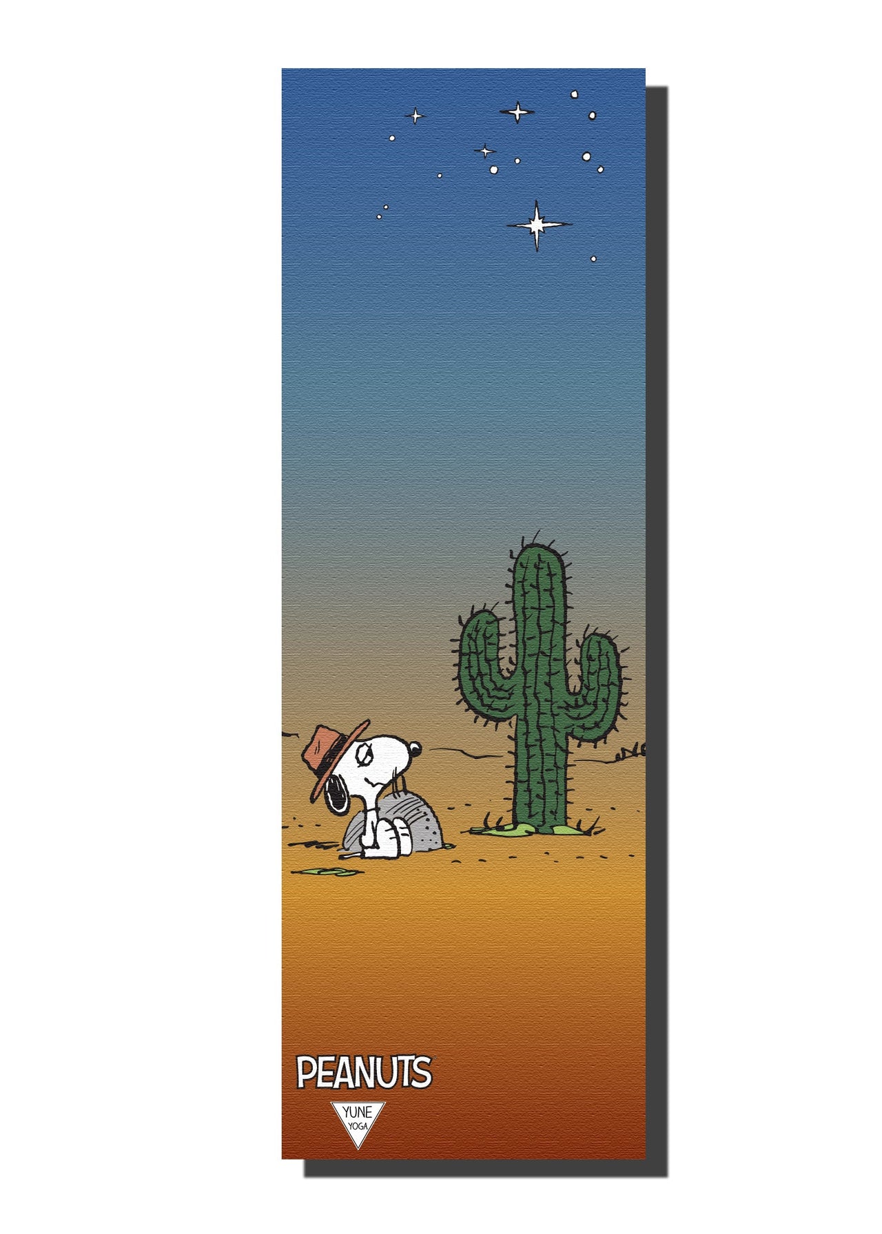 Ascend Yoga Mat Peanuts Snoopy Spike Desert Mat -