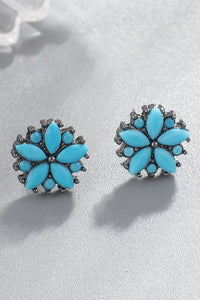 Thumbnail for Turquoise Stud Earrings - T - 8 STYLES -