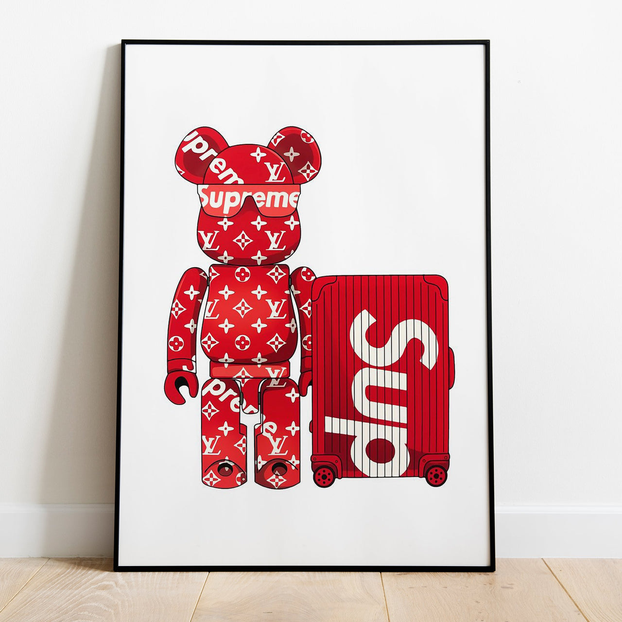 Supreme Kaws - USA Printed - 4 SIZES -