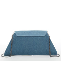 Thumbnail for Angelica Denim Clutch Two Tone -