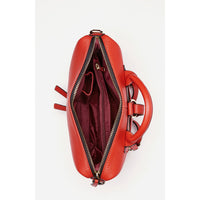 Thumbnail for Ashley Red Leather Backpack Purse -