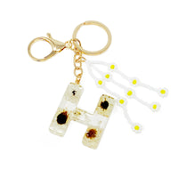 Thumbnail for Ellison & Young - Baby Daisy Initial Key Chain - 20 LETTERS - FIND YOURS! -