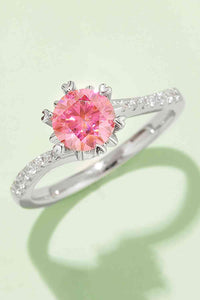 Thumbnail for 1 Carat Moissanite 925 Sterling Silver Ring