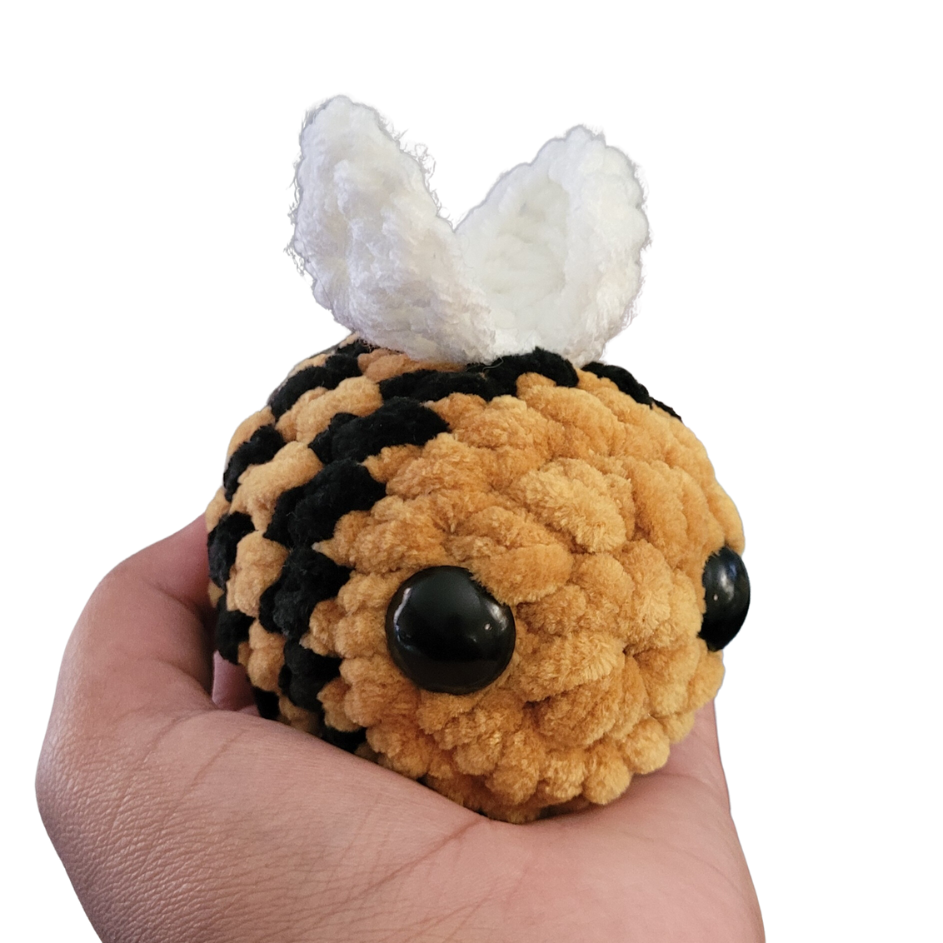 Plum Pop Studios - Mini Bee Plushies - 2 COLORS -