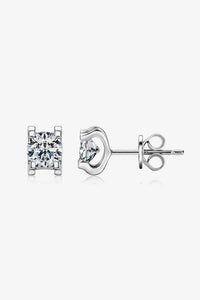 Thumbnail for Moissanite 925 Sterling Silver Stud Earrings