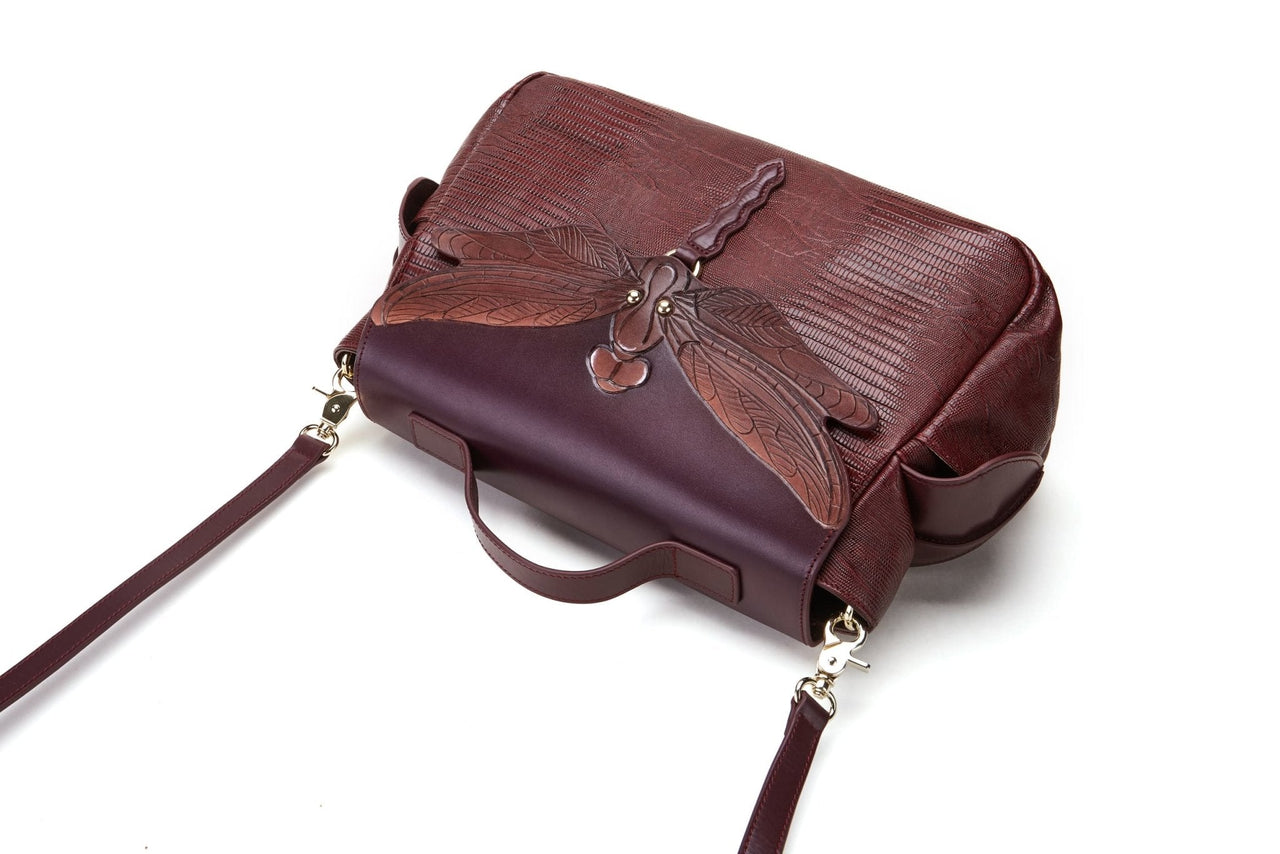 Bellorita - Dragonfly Brown Satchel - 1 COLOR -