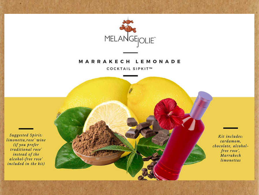 Mélange Jolie Marrakesh Lemonade Cocktail SipKit™