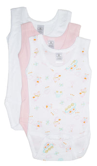 Thumbnail for Bambini - Girl's Printed Tank Top - 3 PACK -