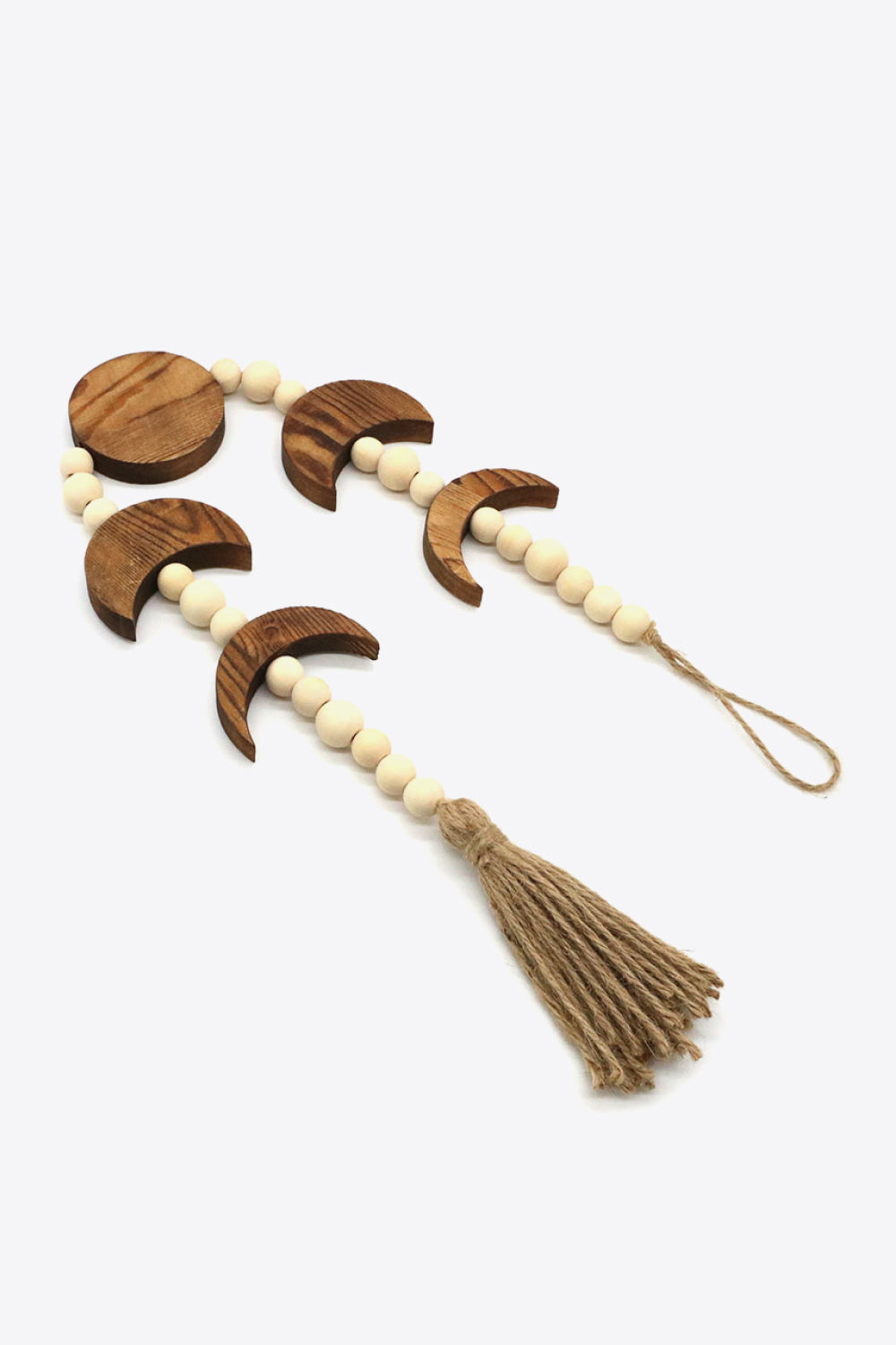 Wooden Tassel Wall Hanging - W 2.75" X L 29.5" - T - 2 COLORS -