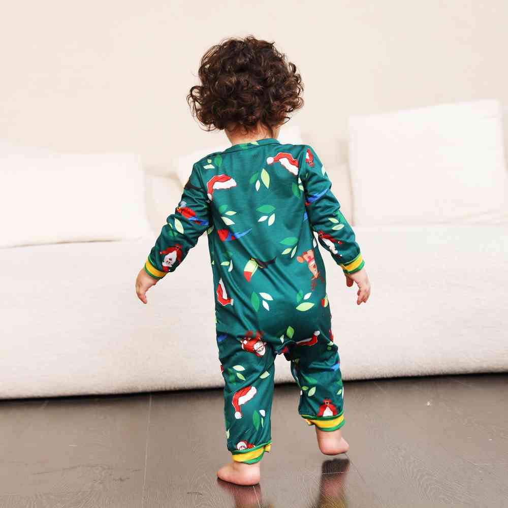 BABY Printed Long Sleeve Jumpsuit - T -