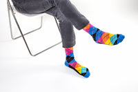 Thumbnail for Men's Funky Argyle Socks - 5 PACK -