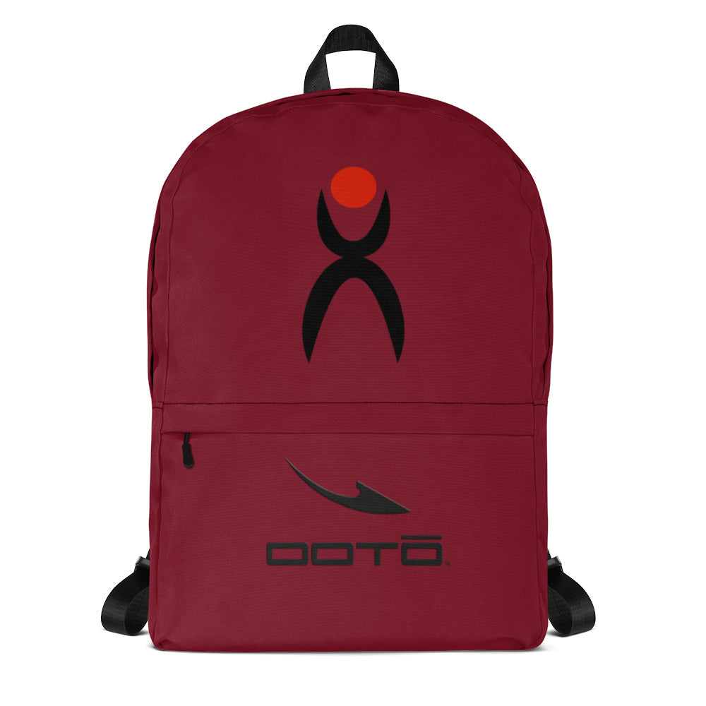 OOTO - DASH EN BLACK / GLYPHIC EN BACK - RED - Backpack - Let's go! - 1 COLOR -