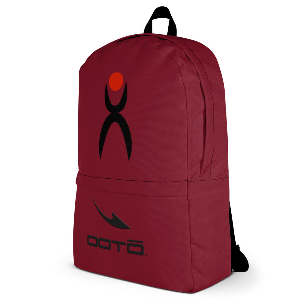 OOTO - DASH EN BLACK / GLYPHIC EN BACK - RED - Backpack - Let's go! - 1 COLOR -