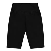 Thumbnail for OOTO - DASH EN WHITE ON BLACK - Biker Shorts - INC. PLUS SIZES - 1 COLOR -