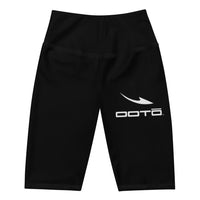 Thumbnail for OOTO - DASH EN WHITE ON BLACK - Biker Shorts - INC. PLUS SIZES - 1 COLOR -