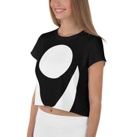 Thumbnail for OOTO - TOP OF GLYPHIC EN WHITE - Crop Tee - 1 COLOR -