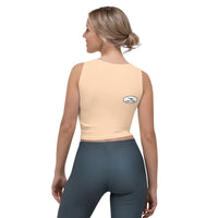 Thumbnail for GLYPHIC EN PEACH OVER LIGHT PEACH - crop top - 1 COLOR -