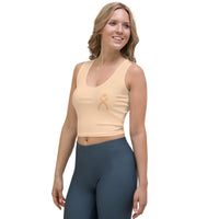 Thumbnail for GLYPHIC EN PEACH OVER LIGHT PEACH - crop top - 1 COLOR -