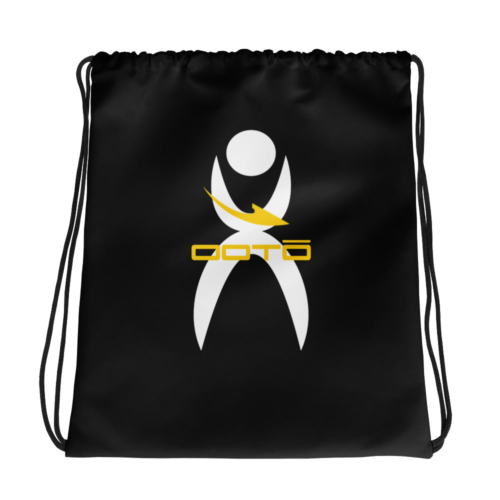 OOTO - GLYPHIC EN WHITE - MAIZE DASH - Drawstring bag - 1 COLOR -