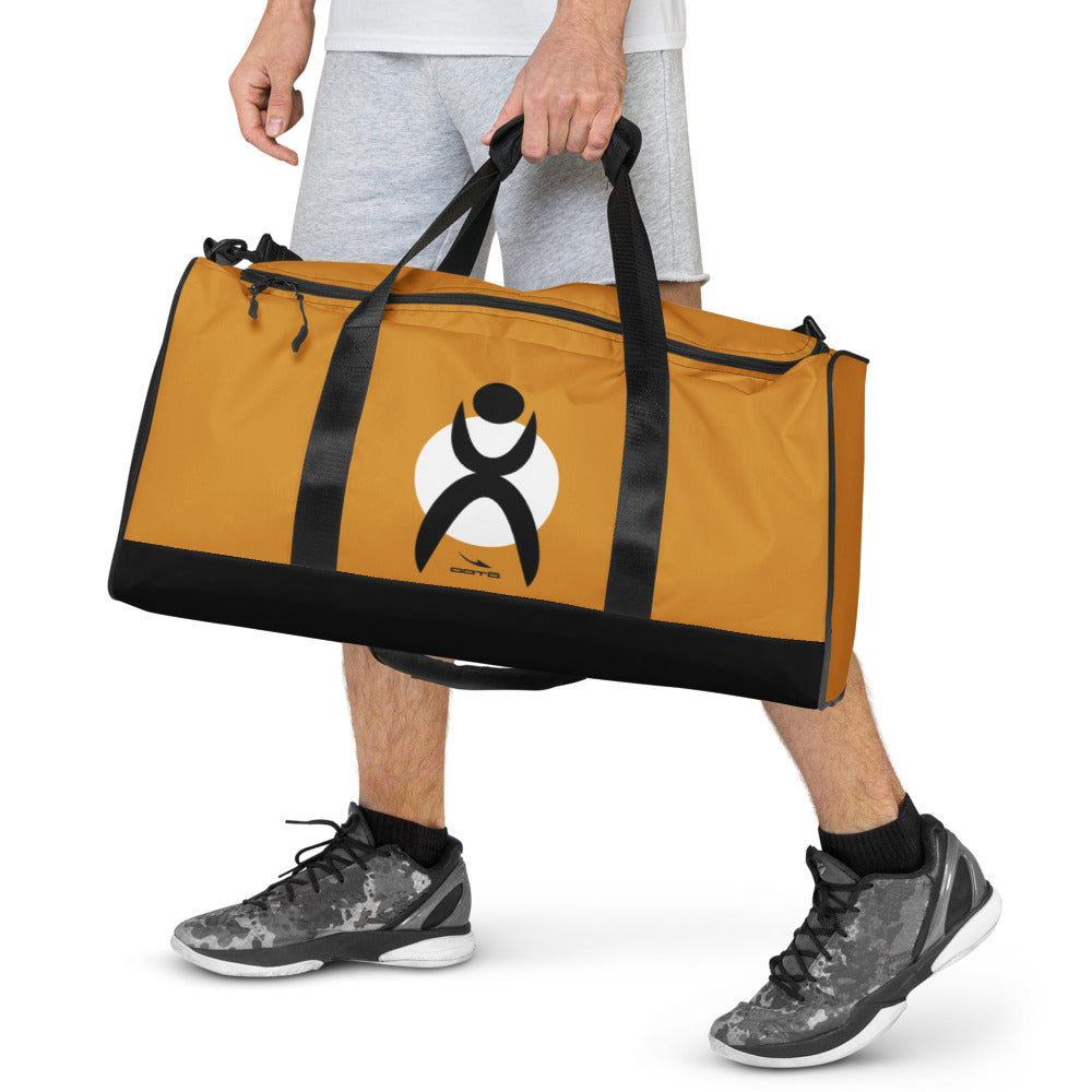 OOTO - GLYPHIC EN BLACK OVER WHITE  - Duffle bag - reach for the gold - 1 COLOR -